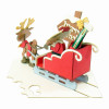 Sankei MP05-13 Santa Claus Non-Scale Miniature Art Paper Kits Paper Kits