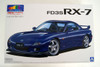 Aoshima 54987 Mazda FD3S RX-7 1999 Innocent Blue Mica 1/24 Scale Pre-Painted Model kit