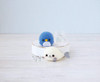 Hamanaka H441-415 Aclaine Felt Wool Mascot Seal & Penguin Kit For Beginners