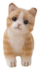 Hamanaka H441-512 Aclaine Felt Wool Mascot Brown Tabby Cat Kit