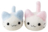 Hamanaka H441-501 Aclaine Felt Wool Mascot Nyankoro Twin Cats Pastel Color Kit