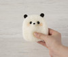 Hamanaka H441-507 Aclaine Felt Wool Mascot Panda & Pig Kit 'Sound Rings'