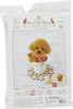 Hamanaka H441-438 Real Felt Wool Handicraft Kit  Mascot Dog in a Cup Toy Poodle