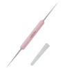 Hamanaka H250-570-4 RakuRaku Crochet Hook Double 4-6 (1.25-1.0mm) Pink