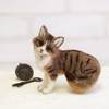 Hamanaka H441-465 Felt Wool Handicraft Kit Mascot Realistic Animals Norwegian Forest Cat