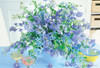 Yanoman Jigsaw Puzzle 03-869 Beautiful Flowers Icicle Blue (300 Pieces)