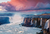 Yanoman Jigsaw Puzzle 10-1316 Selfoss Waterfall Iceland (1000 Pieces)