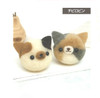 Hamanaka H441-518 Aclaine Felt Wool Pom-pom Bon Bon Handicraft Kit Calico Cat