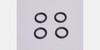 Kyosho ORG10BK O-Ring ( P10 / Black ) 4 Pcs