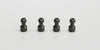 Kyosho 97043 6.8mm Pivot (M3/8mm Flange/H=12.5/4pcs)