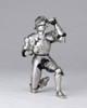Kaiyodo Takeyashiki Jizai Okimono 15th Century Gothic Style Field Armor (Silver) Figure