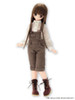 Azone AKT092-BRN Hoko Suede Boots Brown