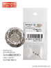 Azone AMP108-SLV Azone Original 3mm Bandeye Button Silver
