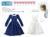 Azone FAR187-NVY for 50cm doll Classical Nurse Set White x Navy