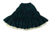 Azone FAR194-GRN for 50cm doll Natural Girly Tiered Skirt Green Check