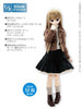 Azone FAR194-GRN for 50cm doll Natural Girly Tiered Skirt Green Check