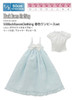 Azone FAR195-WHB for 50cm doll Spring Color One Piece Set White x Sky Blue