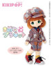 Azone KPT002-RED Mushroom Planet 'Namaiki School Boy Set' Red Multi Check