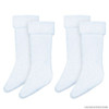 Azone PIC048-WHT 1/12 Tri-fold Socks Set White