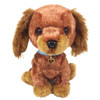 Sunlemon Plush Doll Pups! Miniature Dachshund Brown Size S