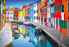Epoch Jigsaw Puzzle 25-168 Coloured Houses Burano Italy (300 Pieces)