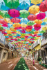 Epoch Jigsaw Puzzle 25-167 Umbrella Street Portugal (300 Pieces)