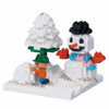 Kawada NBH-165 nanoblock Stories Collection with nanobbit Play in the Snow