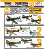 F-toys Wing Kit Collection Vol.16 1/144 Japanese Reconnaissance aircraft 1 BOX 10 kits Set