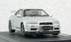 Ebbro 44150 NISSAN SKYLINE GT-R R34 Vspec Silver 1/43 scale