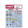 Studio27 ST27-DC1139 Celica TA64 Rallies 1984 Option Decal for Aoshima 1/24 Scale