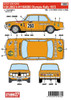 Studio27 ST27-DC1216 2002 ti #116/#260 "Jagermeister" Olympia Rally 1973 Decal for Hasegawa 1/24 Scale