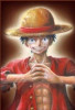 Ensky Jigsaw Puzzle 300-1378 One Piece Portrait Monkey D. Luffy (300 Pieces)