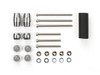 Tamiya 95435 Mini 4WD Slimline Mass Damper Set (Silver)