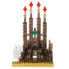 Kawada NBH_005R nanoblock 10th Anniversary Sagrada Familia Transparent Ver.