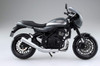 Aoshima Skynet 05047 Kawasaki Z900RS Metallic Cafe Pearl Storm Gray 1/12 Scale Finished Model