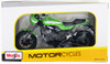 Aoshima Skynet 05030 Kawasaki Z900RS Metallic Cafe Vintage Lime Green 1/12 Scale Finished Model