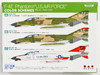Platz FC-5 F-4E Phantom II US Air Force (2 planes set / 3 decal) 1/144 Scale Model Kit