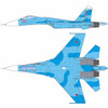 Platz AE-5 Su-27SM2/3 Flanker B Updated 1/72 Scale Model Kit