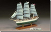 Aoshima 1/350 Sailing Ship Rigged Ship Danmark Plastic Model