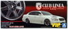 Aoshima 46449 CLUB LINEA L612 20 inch Wheel & Tire Set 1/24 Scale Kit