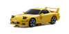 Kyosho 66603 First MINI-Z Initial D Mazda RX-7 FC3S Yellow (2.4GHz System Readyset)