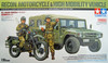 Tamiya 25188 JGSDF Recon. Motorcycle & High Mobility Vehicle 1/35 Scale Kit