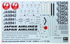 Hasegawa 1/200 Japan Airlines Boeing 777-300 Plastic Model