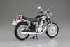 Aoshima Skynet 05856 YAMAHA SR400&500 Glittering Black 1/12 Scale Finished Model