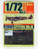 F-toys Full Action Spitfire Mk9 1/72 Scale 1 PC.