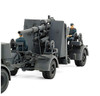 Tamiya 37027 GERMAN HEAVY TRACTOR SS-100 88mm Gun Flak37 1/48 scale kit