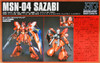 Bandai 615688 GUNDAM MSN-04 Sazabi Metallic Coating Version 1/144  Scale Kit