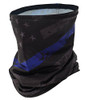 Laylax Satellite Slim Cool Neck Gaiter Blue Line 151155