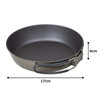 Evernew ECA441 Ceramic Series Titanium Non-Stick Frying Pan 16