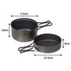 Evernew ECA417 Ceramic Series Titanium Non-Stick Pot DX2